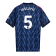Arsenal Piero Hincapie #5 Replike Gostujuci Dres 2025-26 Kratak Rukav